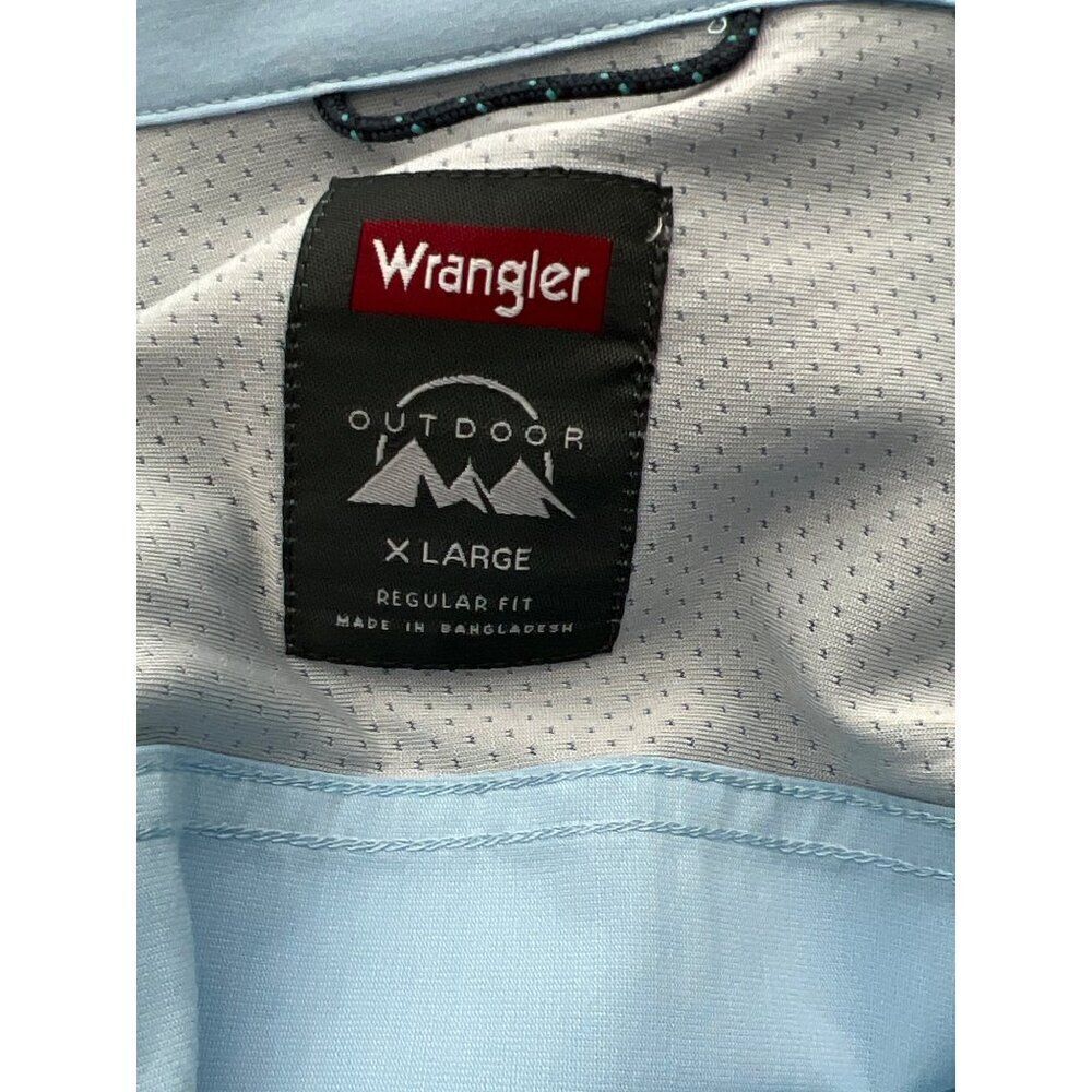 Wrangler Outdoor Regular Fit Men Long Sleeve Shirt Size XL - Picture 10 of 12